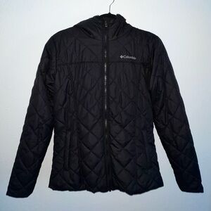 Columbia Black Copper Crest Hooded Jacket Woman’s Small